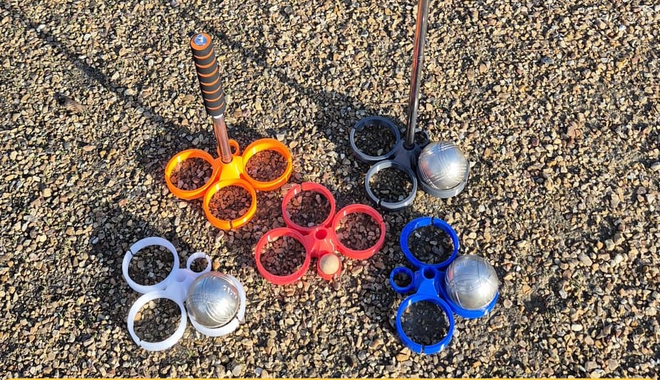 Le ramasse-boules Ram-Bo® en action